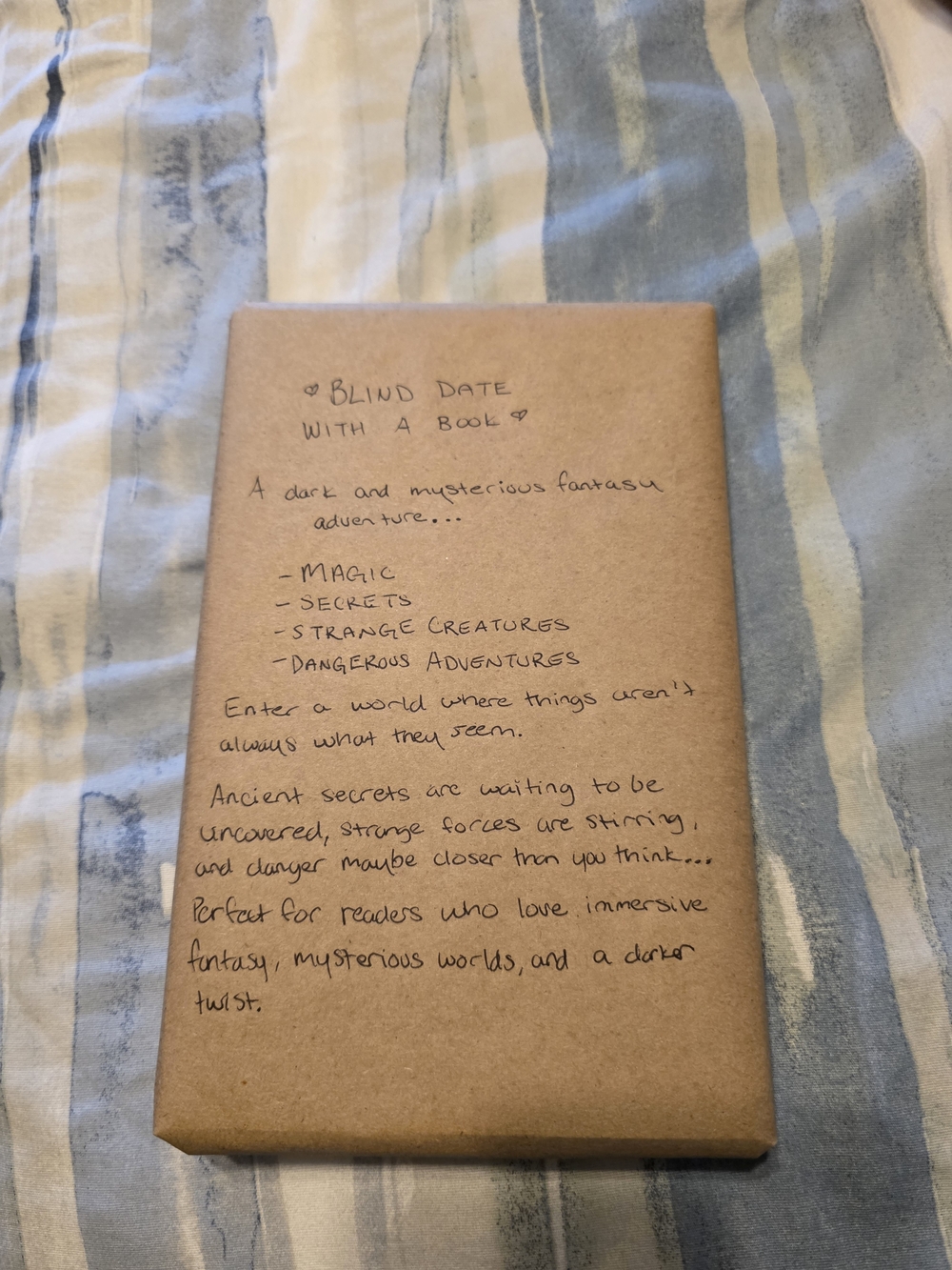 BLIND DATE WITH A BOOK — Dark Fantasy Edition